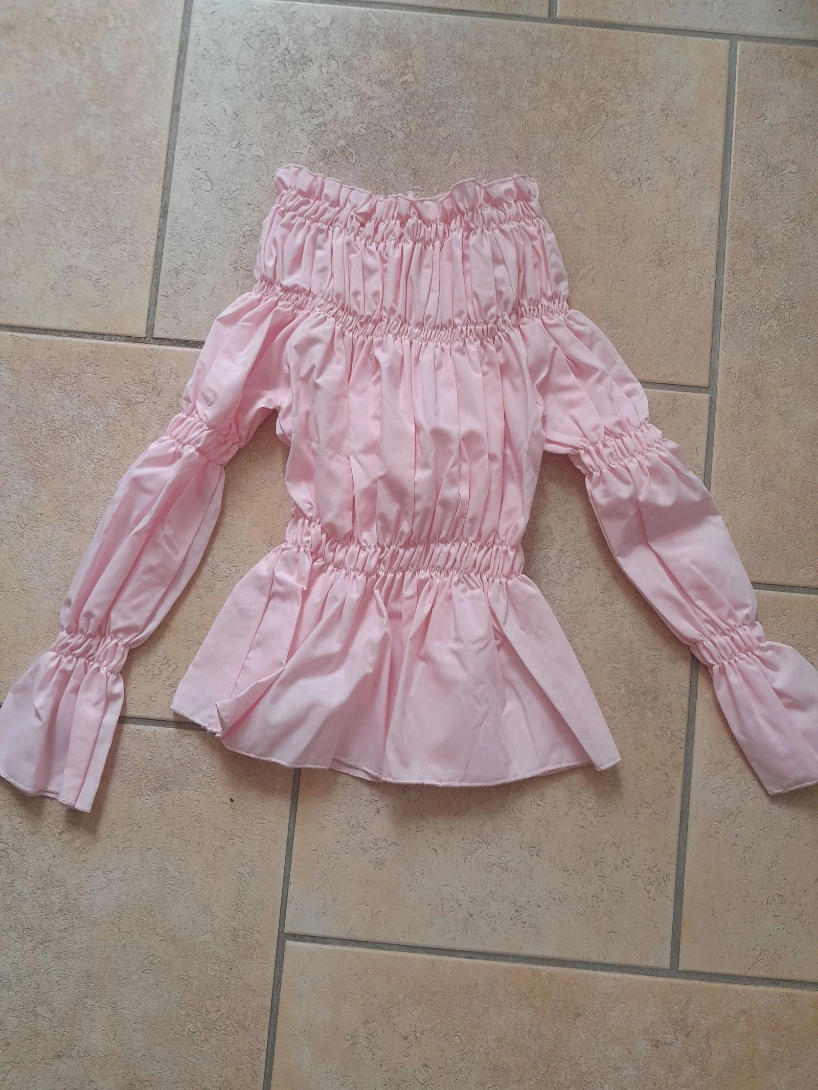 Schoudeloop top roze 100% katoen – Maat S – Zeer goede staat – photo 4